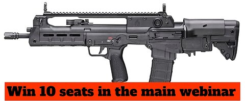 SPRINGFIELD ARMORY HELLION RIFLE 5.56 MINI #2 FOR 10 SEATS IN THE MAIN WEBINAR