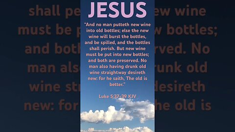 Follow Jesus🙏❤️Fresh Wineskin #faith #god #jesus #repentance #believe #pray #jesussaves #godisgood