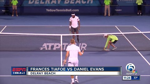 Daniel Evans upsets Frances Tiafoe 2/19