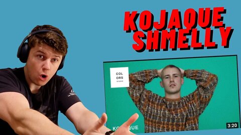 IRISH GUY REACTS Kojaque - SHMELLY | A COLORS SHOW | BEST EVER IRISH RAP SONG!?!?