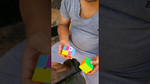 PJ Ko Diya Hard Challenge #shorts #cube #rubikscube #viral #trending #youtubeshorts #challenge