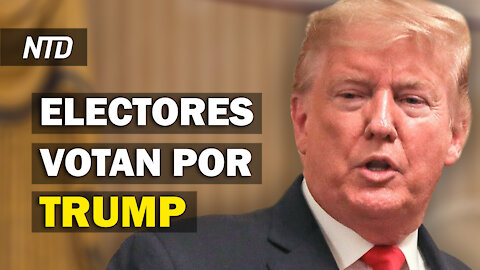 Electores republicanos votan por Trump; Trump dice que Barr se retira del cargo | NTD