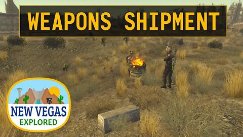 Fallout New Vegas | Disassembled Weapons Shipment Explored