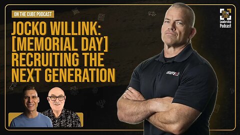 Jocko Willink: [Memorial Day] Recruiting the Next Generation | Craig O'Sullivan & Dr Rod St Hill