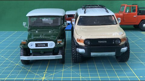 JADA 1/24 TOYOTA FJ CRUISER REVIEW