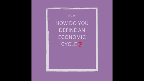 How to Define an Economic Cycle?