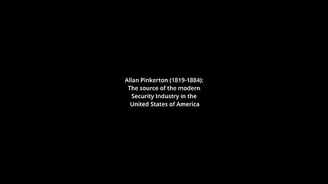 #Security #Pinkerton #privateinvestigator Founder of the modern Security Industry? Allan Pinkerton