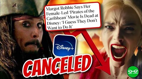 Super Woke ALL FEMALE Pirates Film CANCELED By Disney - Another Win For Johnny Depp!