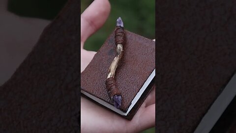 📚 Miniature Book & Wand 📚