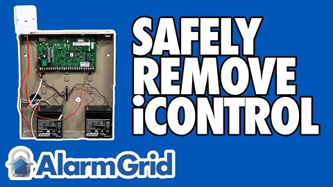 How to Safely Remove an iControl from an Existing System