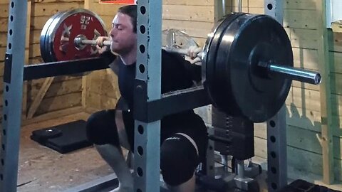 160 Kgs High-Bar Squat Triple