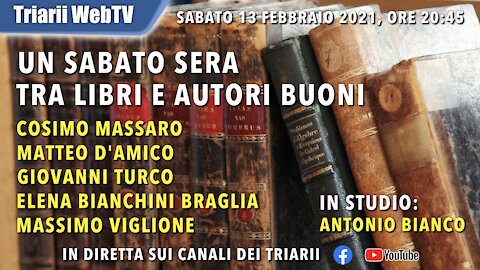 UN SABATO SERA TRA LIBRI E AUTORI BUONI