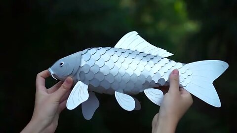 Paper Koi Lantern: a DIY Kit