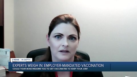 Could the COVID-19 vaccine be mandatory for healthcare workers?