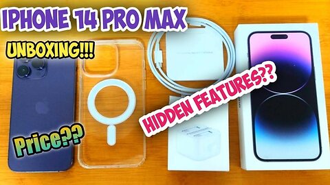 Iphone 14 pro max Unboxing and review 2023