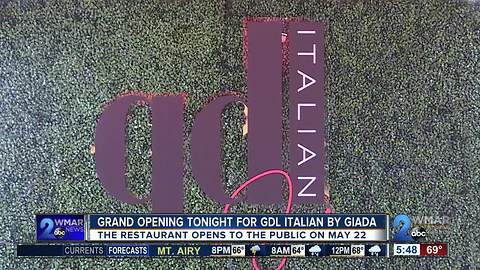 Celebrity chef Giada de Laurentiis celebrates grand opening of GDL Italian by Giada