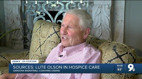 Legendary UArizona basketball coach Lute Olson in "fight for his life"