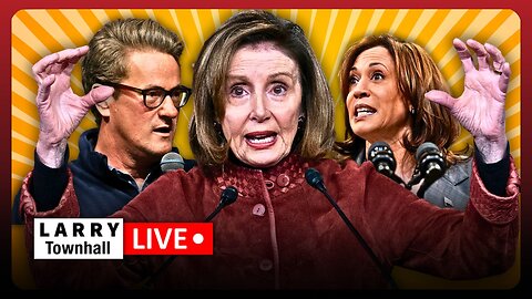 Pelosi Gets PISSED, Morning Joe MELTDOWN, Minorities Turn on Kamala! | Larry Live!