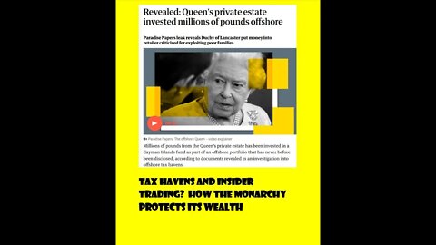 TAX EVASION AND INSIDER TRADING HOW THE MONARCHY PRESERVES ITS WEALTH