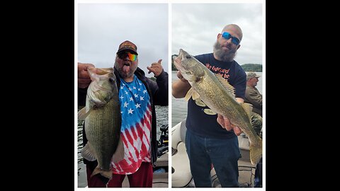 Big saugeye and Bass!