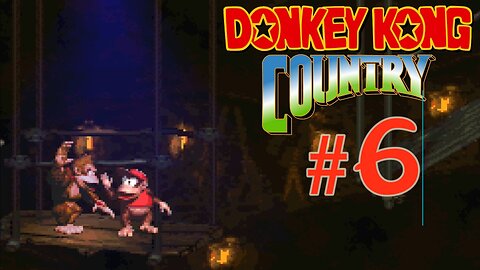 Donkey Kong Country 101% Part 6 - Chimp Caverns