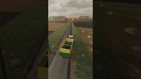 Baling And Harvesting In Canada FS22 #shorts