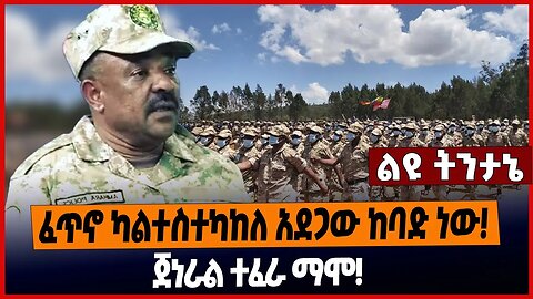 ፈጥኖ ካልተስተካከለ አደጋው ከባድ ነው ❗️ጀነራል ተፈራ ማሞ❗️ | Tefera mamo | Liyu hayl | Amhara Apr 8 2023