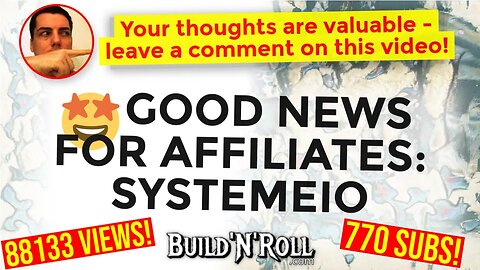 🤩 GOOD NEWS FOR AFFILIATES: SYSTEMEIO