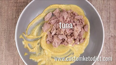 Keto Curry Spiked Tuna and Avocado Salad