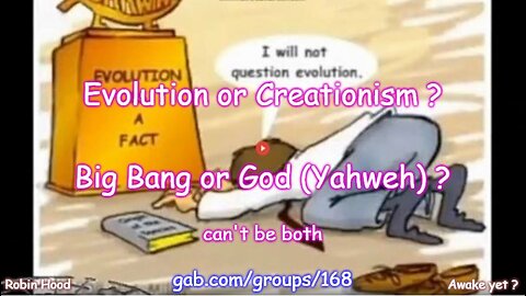 Evolution or Creationism ? Big Bang or God ? can't be both