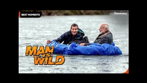 PM. NARENDRA MODI Heroic adventure!🔥🔥| Bear Grylls| Man Vs Wild| Best Moments