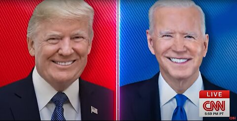 President Donald Trump & Joe Biden Presidential Debate June 27th, 2024