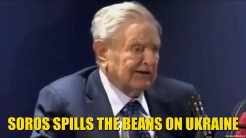 George Soros Spills the Beans on Biden & Ukraine!