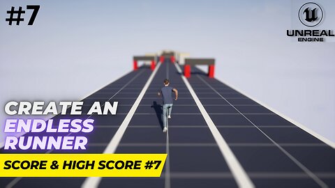 Unreal Engine 5.1 Endless Runner Tutorial - Part 7: Score & High Score #7