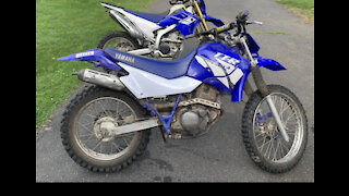 Yamaha TTR 225 Dirt Bike Walk Around