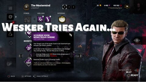 Dead By Daylight - Wesker is back at it!