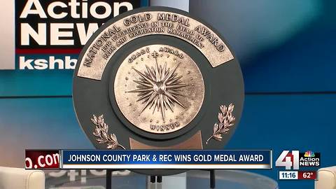 Johnson County Parks & Rec receives National Gold Medal