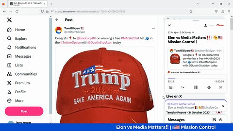 Elon vs Media Matters‼️ _ 🫡🇺🇸 Mission Control p1