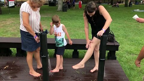 Grape Stomp 2019 06 09 Foot Washing