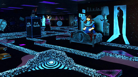 Mini golf course inspired by 'The Twilight Zone' opens on the Las Vegas Strip