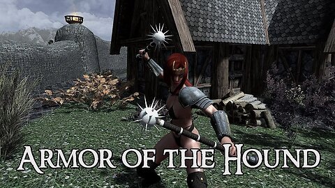 Skyrim Mod Armor of the Hound PC Xbox CBBE 3BA