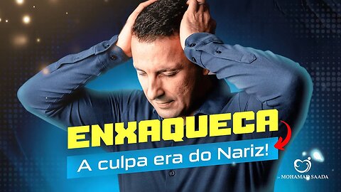 ESSE PACIENTE ME PROCUROU SOFRENDE DE ENXAQUECA E DESCOBRIMOS QUE A CULPA ERA DO NARIZ