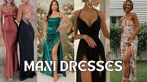 Maxi Dresses Outfit Ideas for 2023 | Идеи нарядов макси на 2023 год #maxidresses