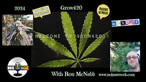 Early Thursday Morning Ontario 420 Sesh with Ron McNabb of Grow420✌🥳💨