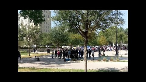 Austin Anti-Mask Protest