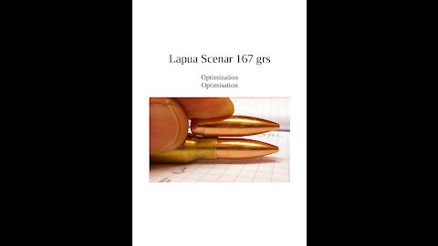 Lapua Scenar .308 167 grs