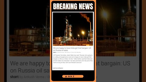 Latest Reports | "India Finally Gets a Break on Oil Prices, Thanks to Russia" | #shorts #news