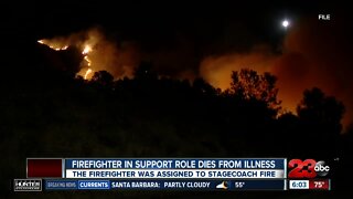 Firefighter who died supporting Stagecoach Fire identified