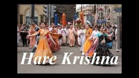 Hare Rama Hare Krishna dance in Amsterdam