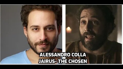 Alessandro Colla aka Jairus from the Chosen- his best pictures